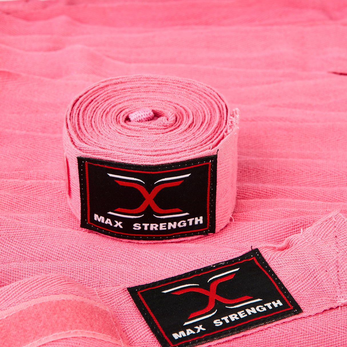 hand wraps pink elastic 