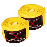 Yellow hand wraps