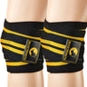 knee wraps Yellow