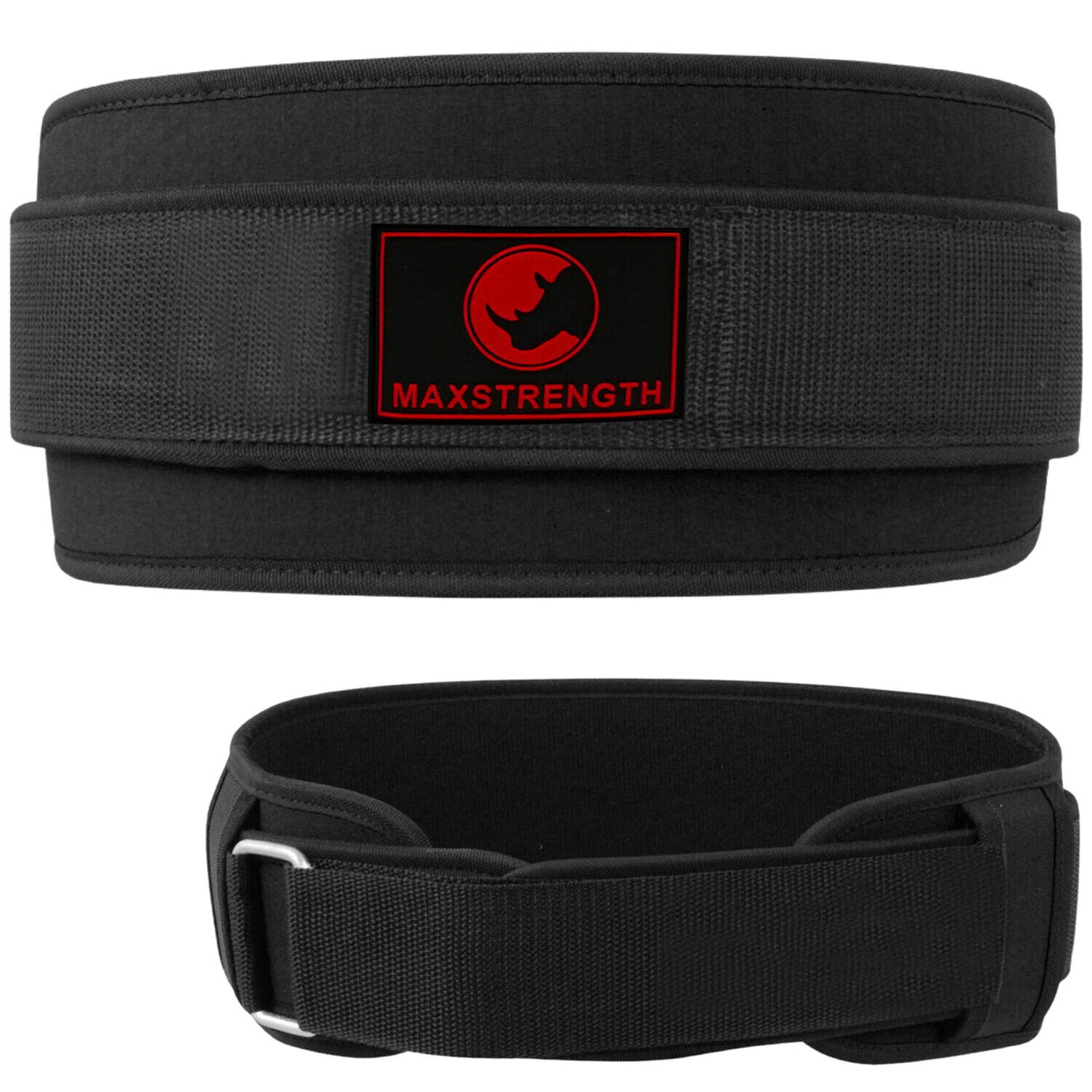 MAXSTRENGTH Neoprene Weightlifting Back Support Belt