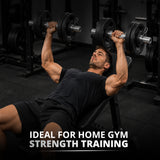 MAXSTRENGTH Olympic Barbell Bar Heavy Duty Dumbbell Handle
