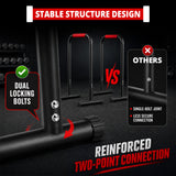 MAXSTRENGTH Ultimate Dip Bar Station Upper Body Press Workout