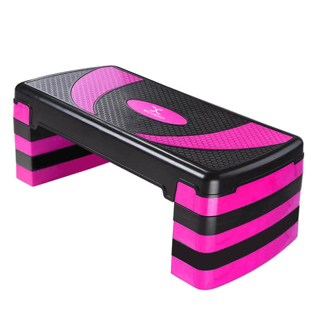 MAXSTRENGTH Aerobic Stepper Fitness Stepper Platform (5-Level)