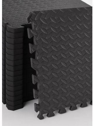 MAXSTRENGTH 12mm EVA Interlocking Floor Mats – Soft Foam Kids & Gym