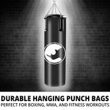 MAXSTRENGTH 3FT/4FT Boxing Punch Bag Set with Gloves, Chain & Bracket