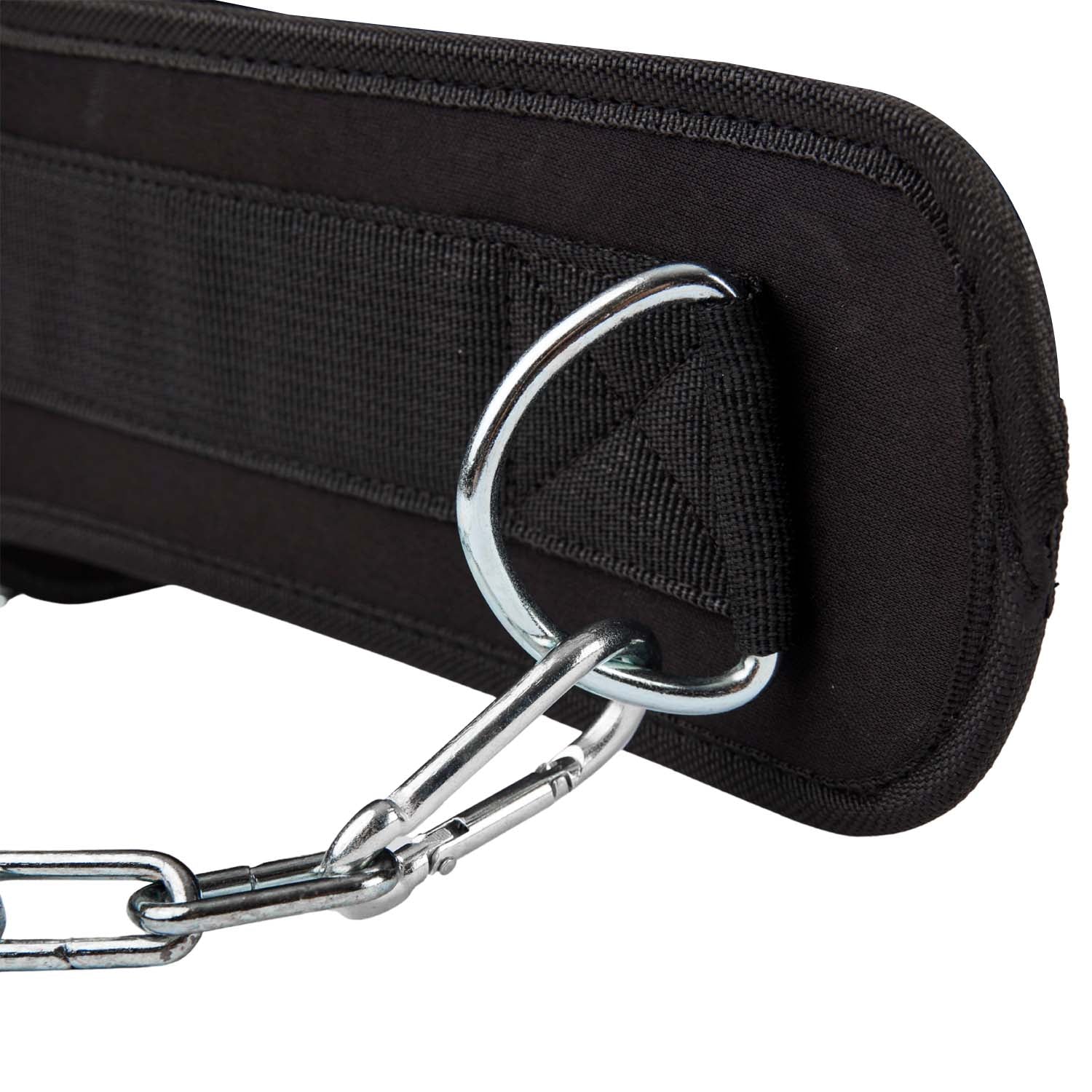 Lifting belt with clearance chain