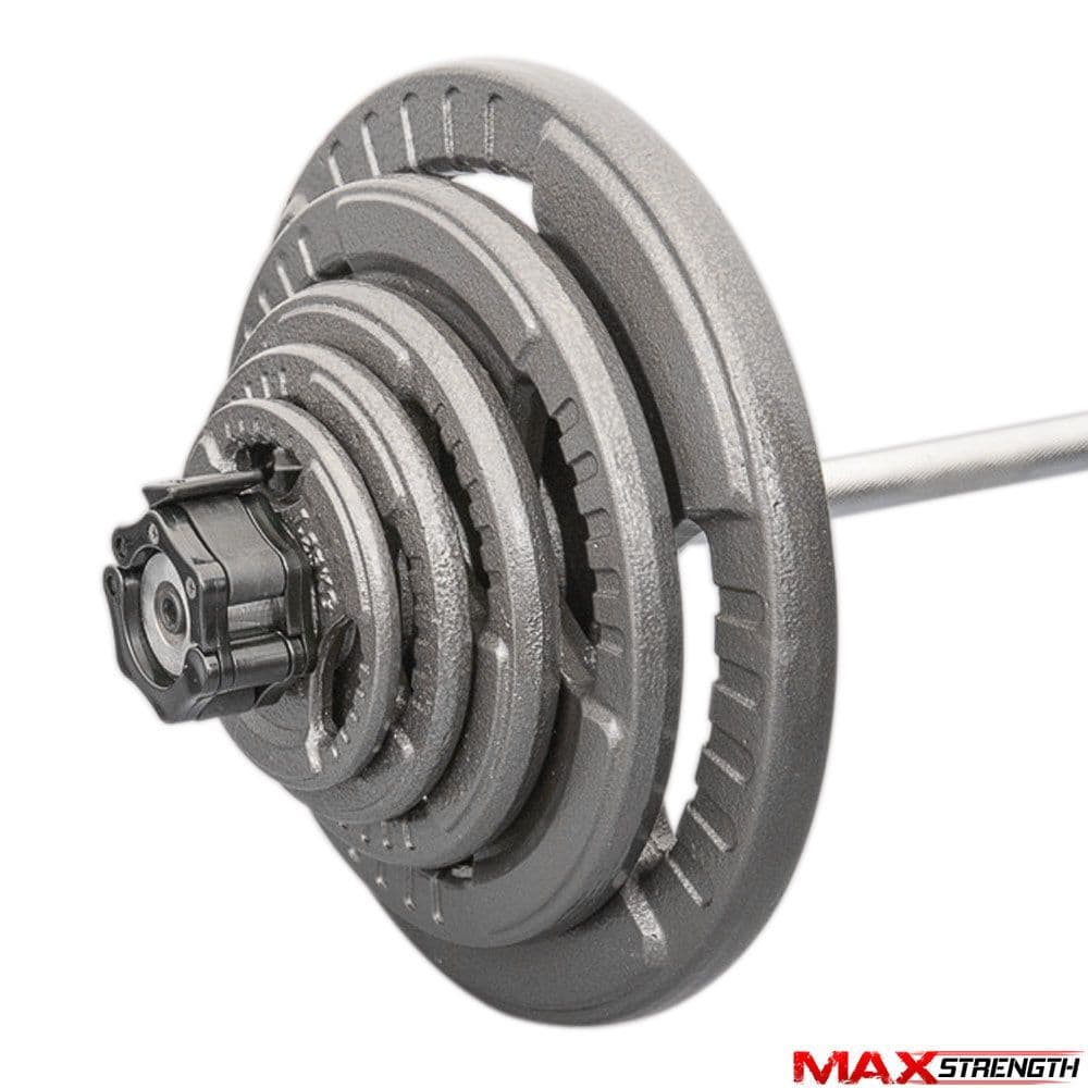 MAXSTRENGTH Hammerton Tri Grip Bumper Weight Plates Set