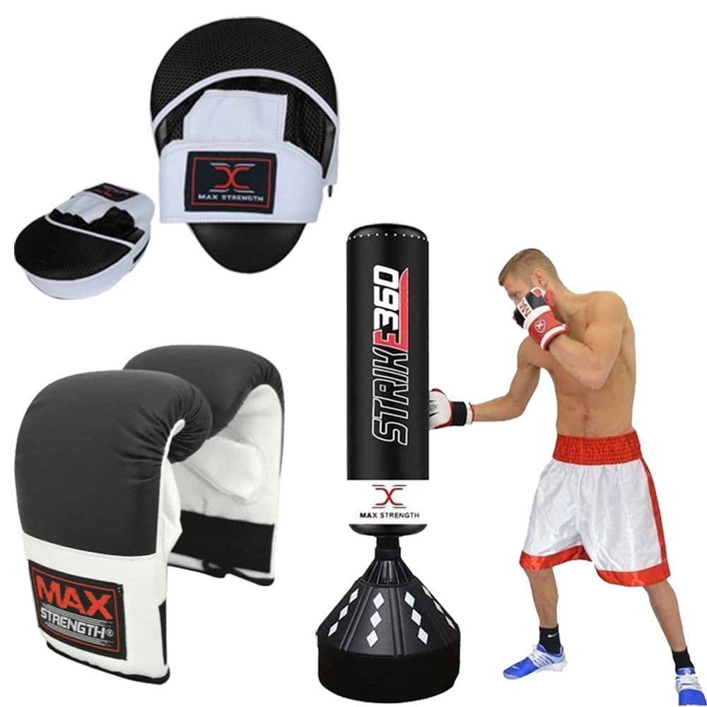 MAXSTRENGTH 3 Pcs Boxing MMA Pro Fight Training set