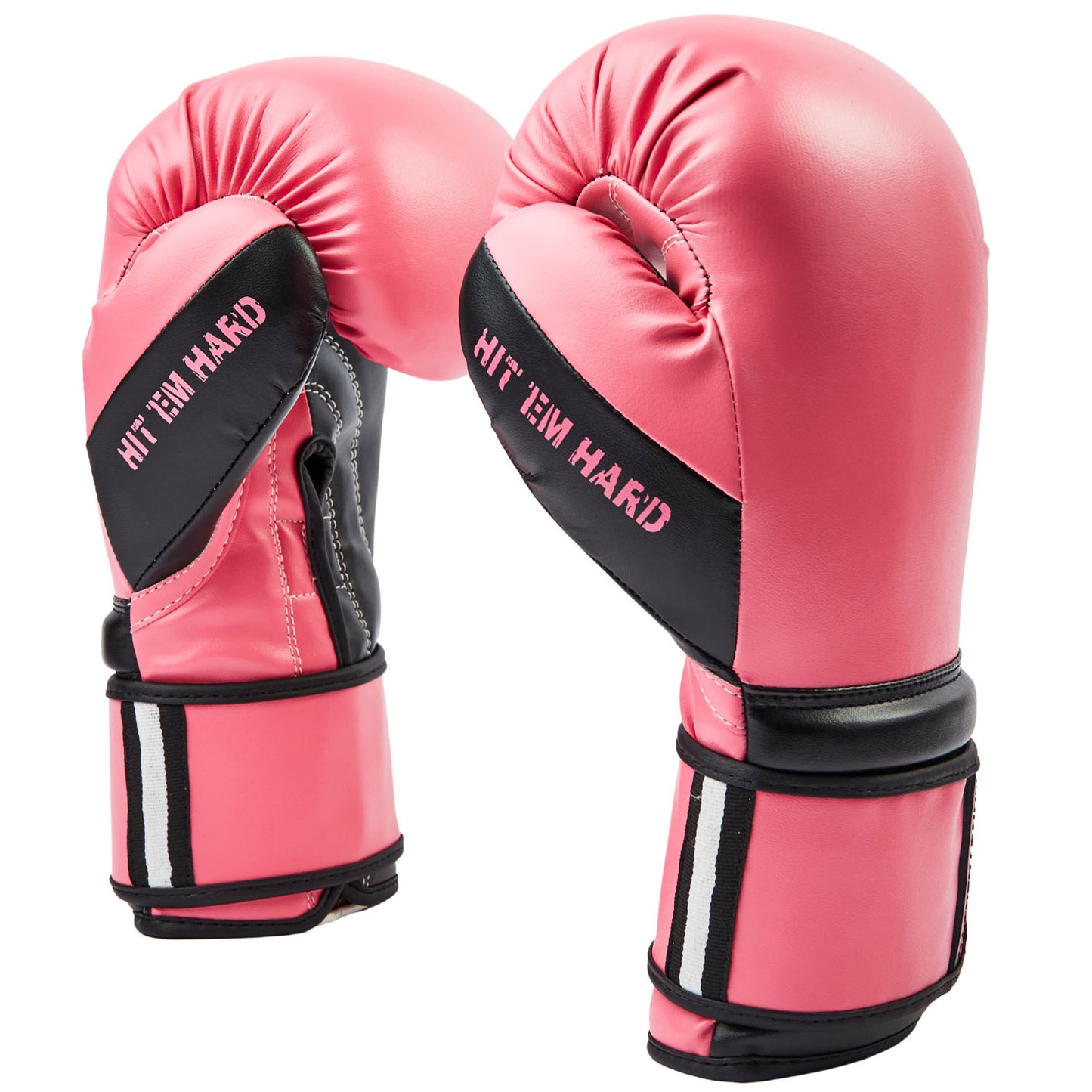 MAXSTRENGTH Women's Training Boxing Gloves Pink/Black