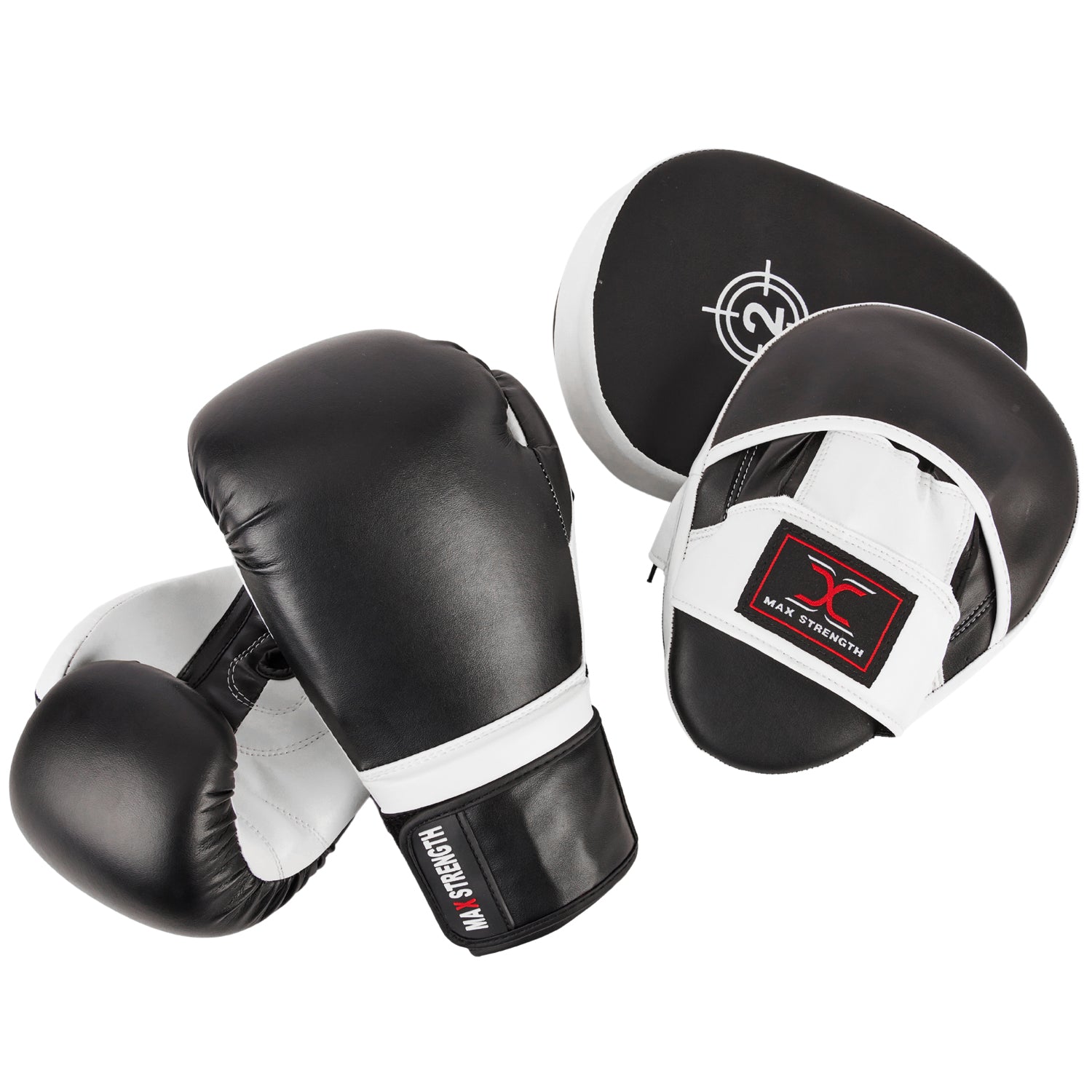 Buy kids Boxing Gloves and Focus Pads set Maxstrength.online