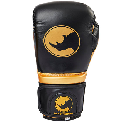 Rhino Boxing Gloves- Black 