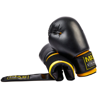 12oz yellow boxing gloves