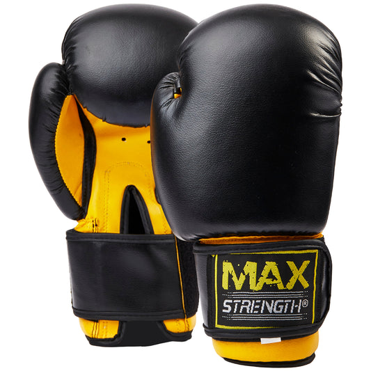 Yellow Sparring Gloves