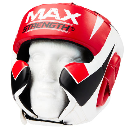 Boxing Head Guard-Red