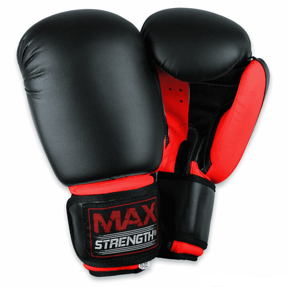 Boxing gloves red