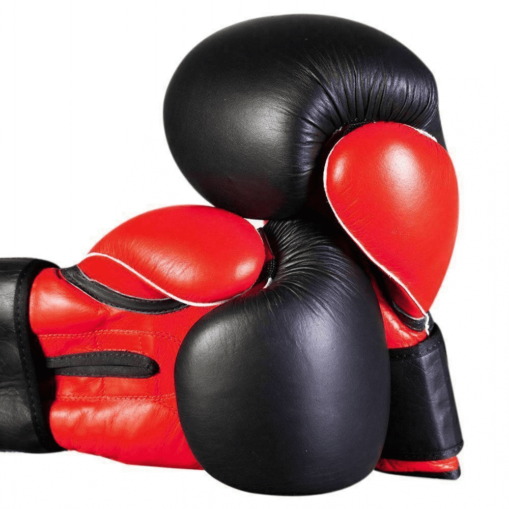 MAXSTRENGTH Boxing Training Sparring Kids Gloves Red/Black