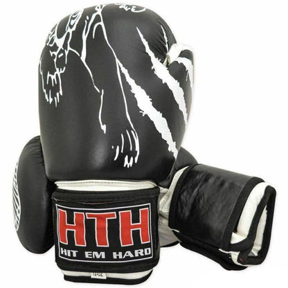 Cowhide leather boxing gloves
