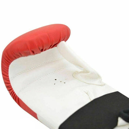 MAXSTRENGTH Boxing Punch Bag Mitts Red/White