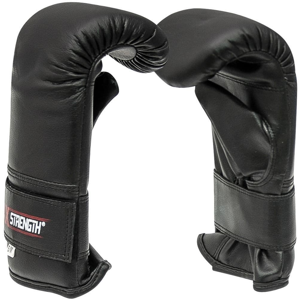 MAXSTRENGTH Boxing Punch Bag Mitts Black