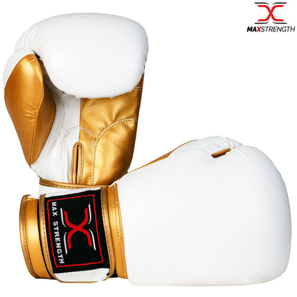 boxing and focus pad set golden 