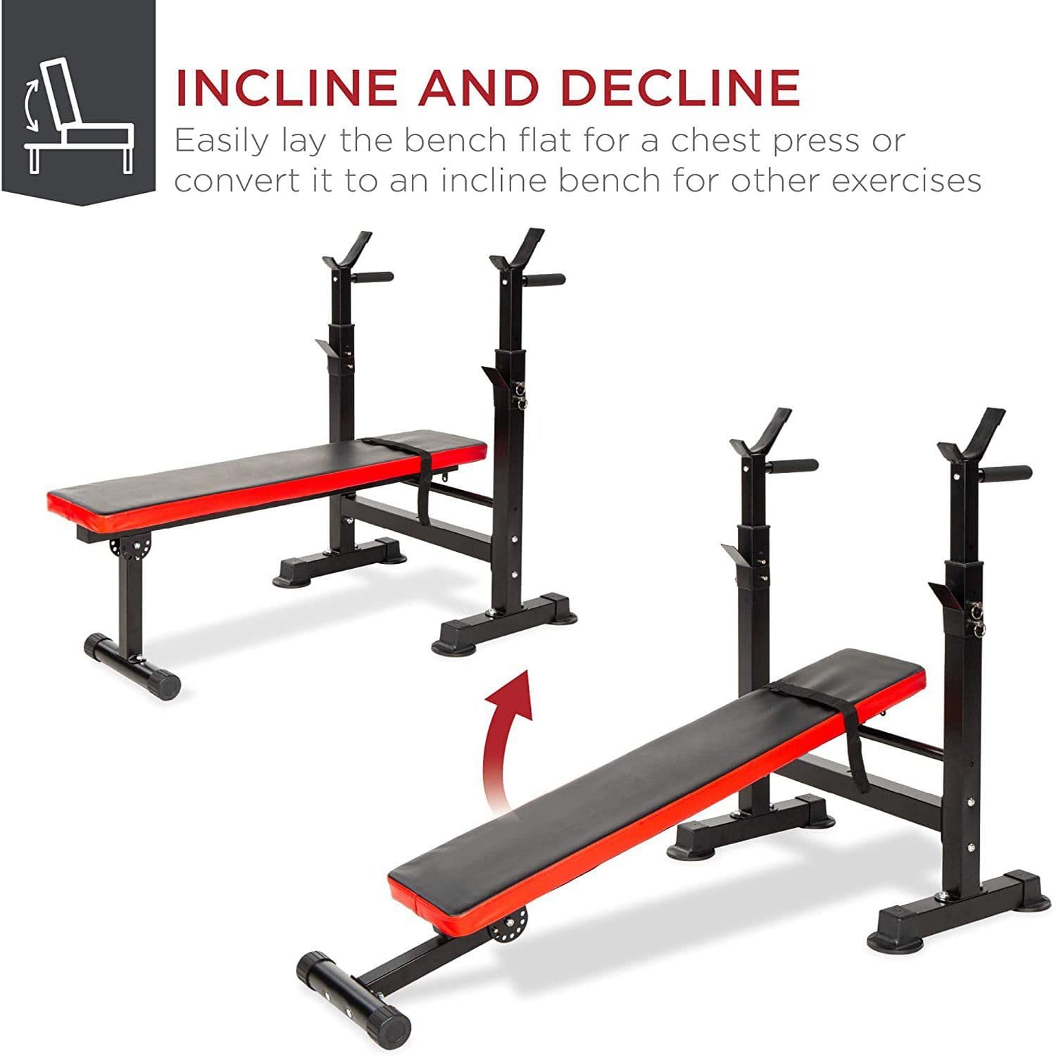 Weight discount bench dip