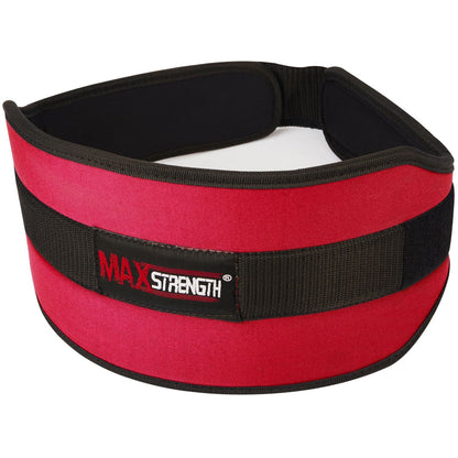 Red-weightlifting-belt