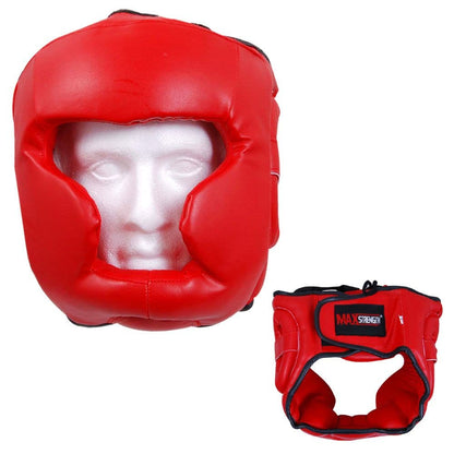 Boxing Head Guard- Red