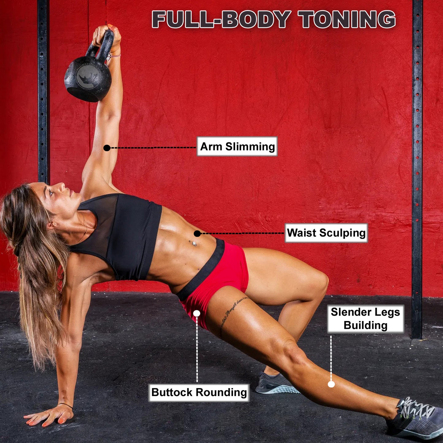 Full Body Exercise with Kettlebells 