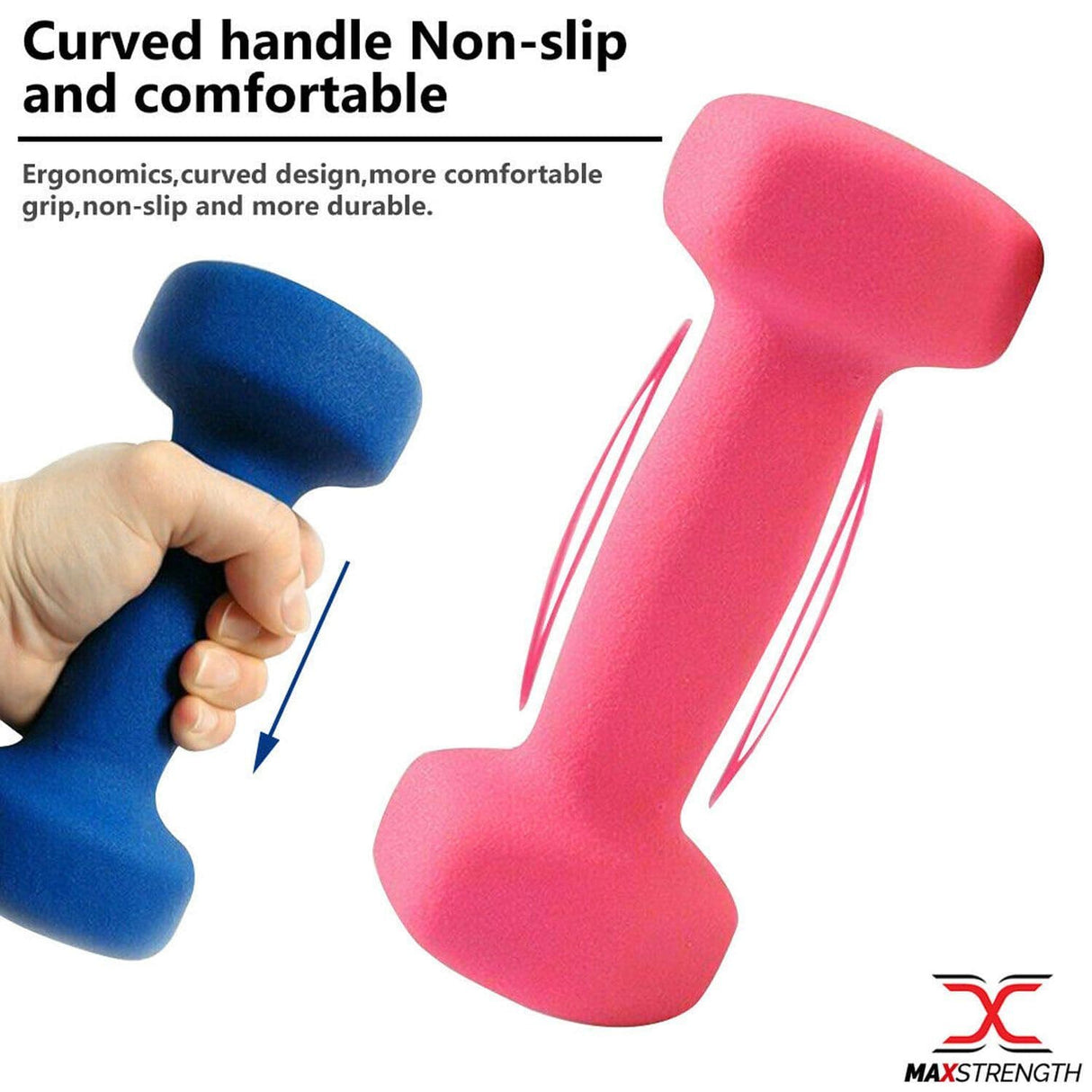 Hex Dumbbells Neoprene 