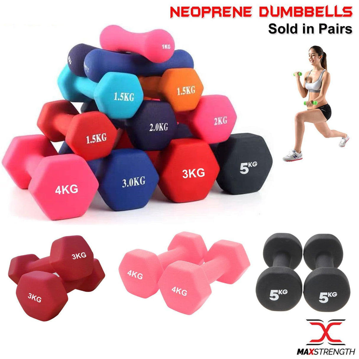 Neoprene Dumbbells