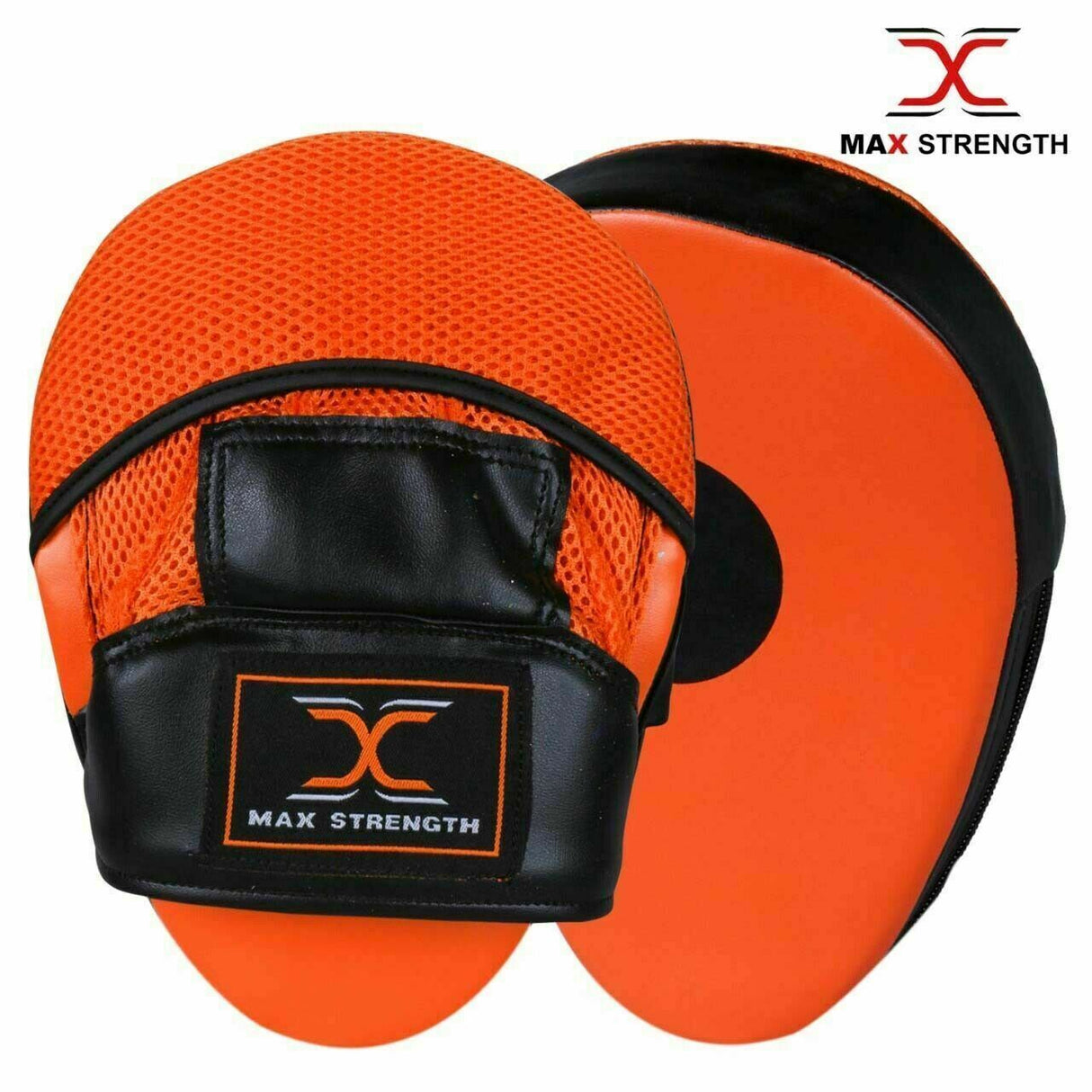 focus pad mitt orange 