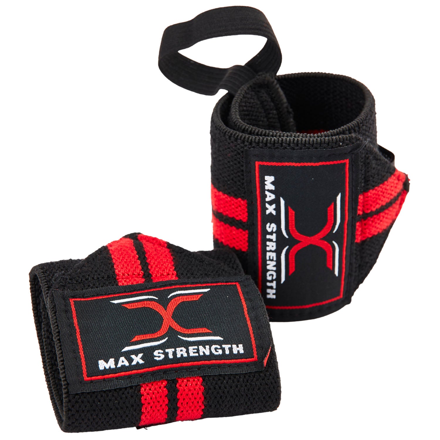 Red wrist support strap